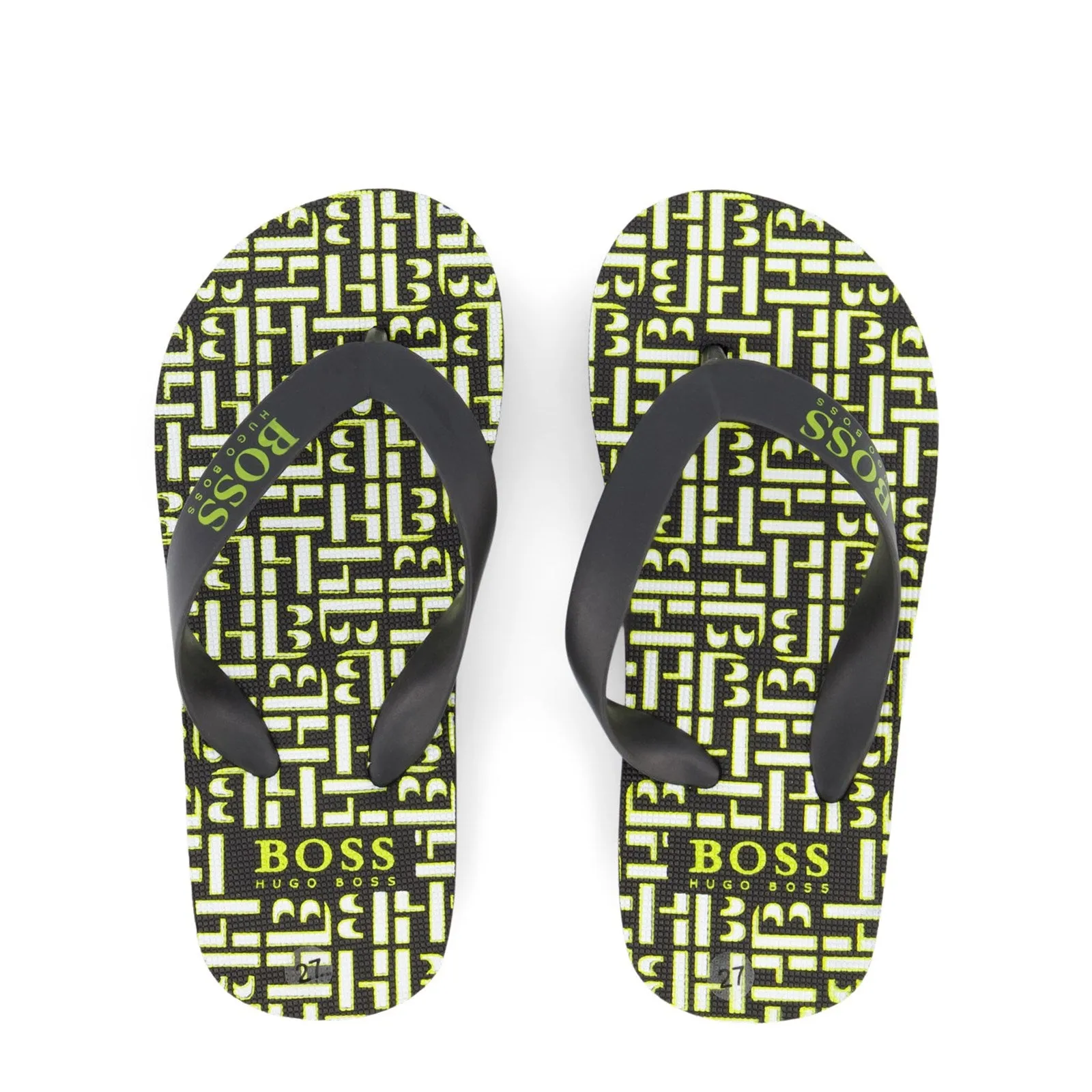 FLIP FLOP, ALLOVER PRINT SOLE, MINI ME,BLACK