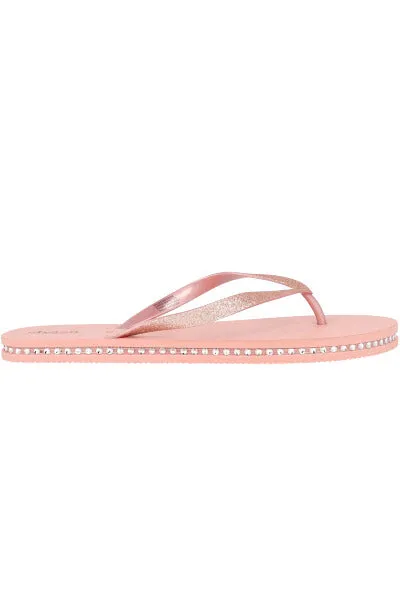Flip flop contorno brillos