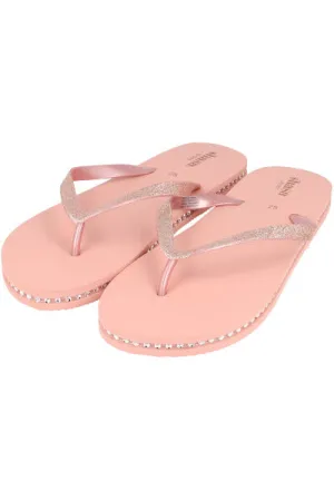 Flip flop contorno brillos