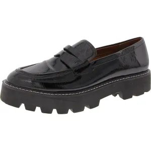 Franco Sarto Womens Balin Patent Slip-On Loafers