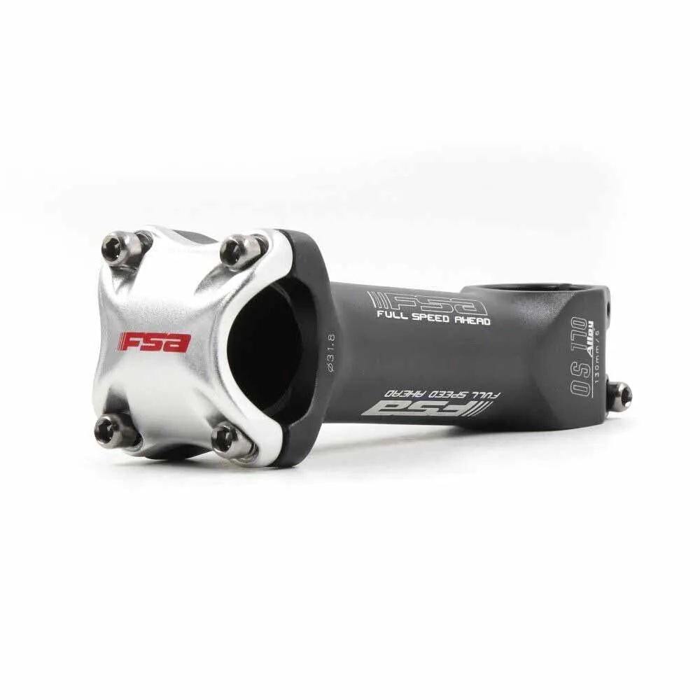 FSA OS-170 Stem - 130mm -  /- 6° Degree - Black