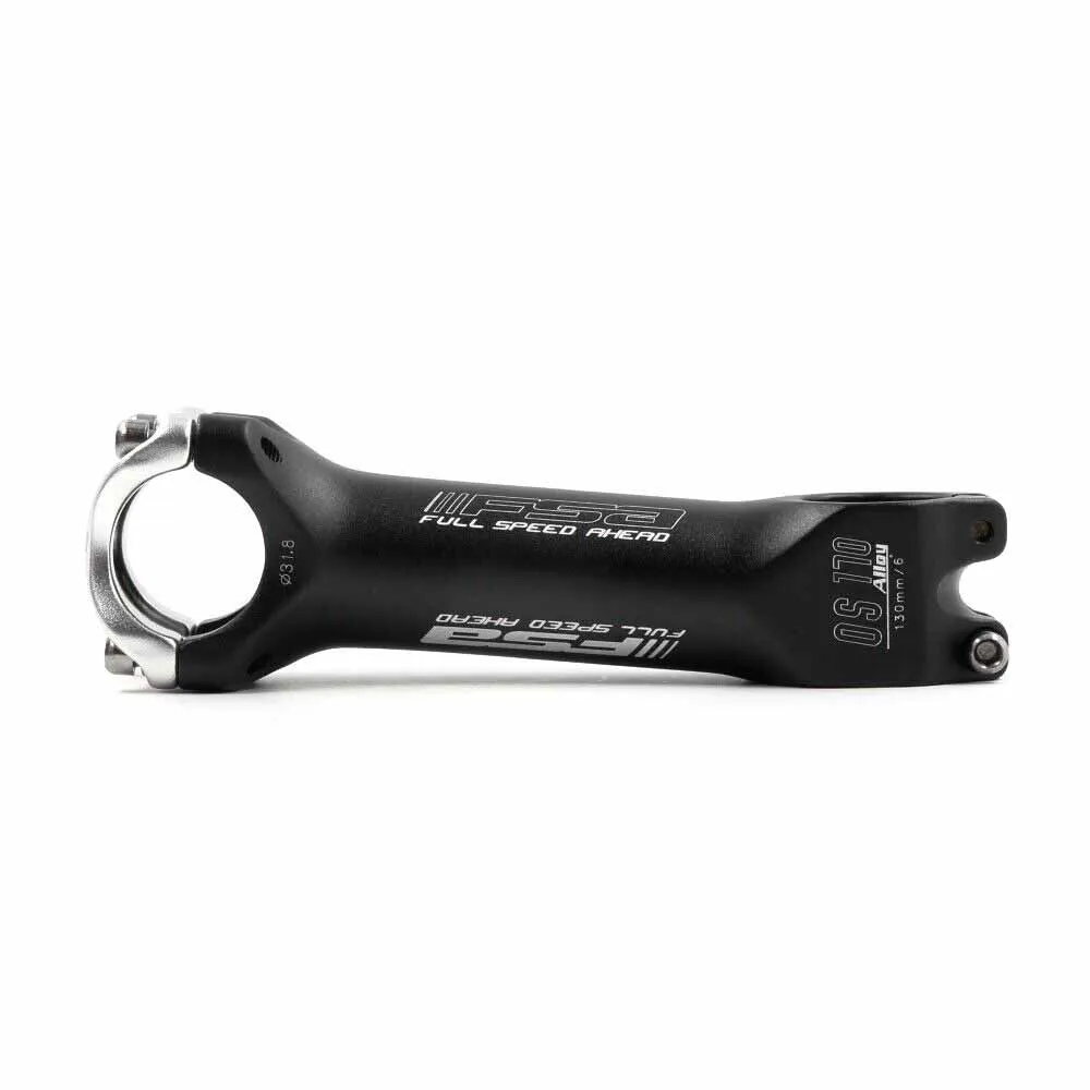 FSA OS-170 Stem - 130mm -  /- 6° Degree - Black