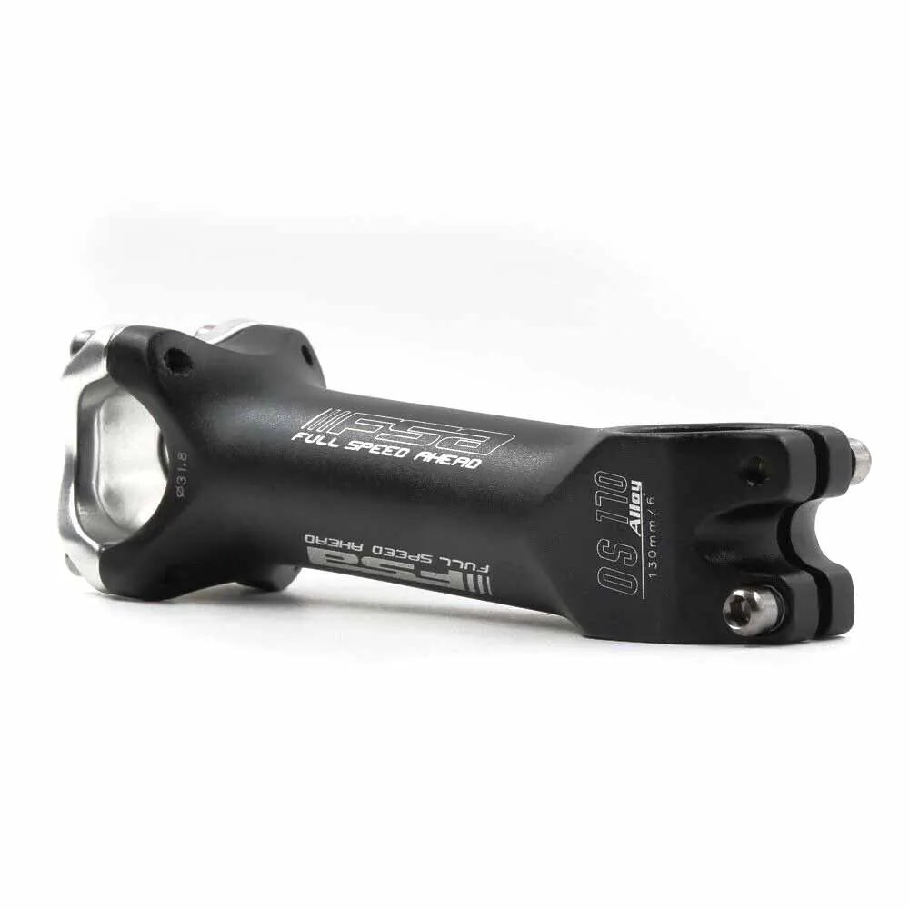 FSA OS-170 Stem - 130mm -  /- 6° Degree - Black