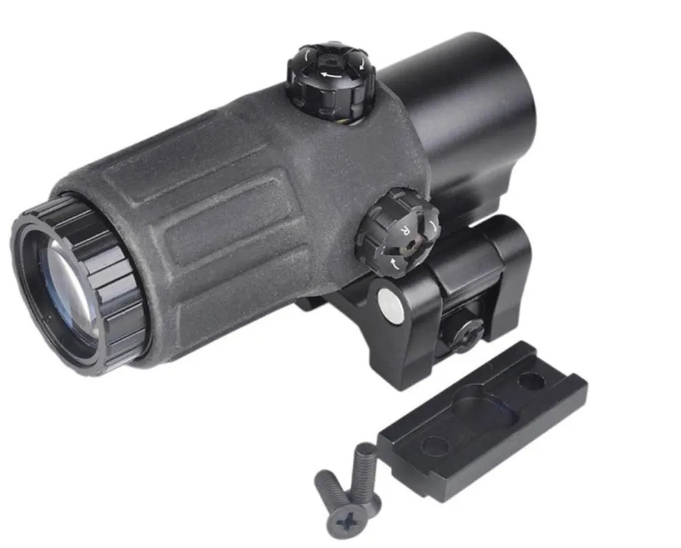 G33 Style 3x Magnifier with flip to side mount