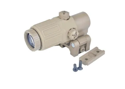 G33 Style 3x Magnifier with flip to side mount