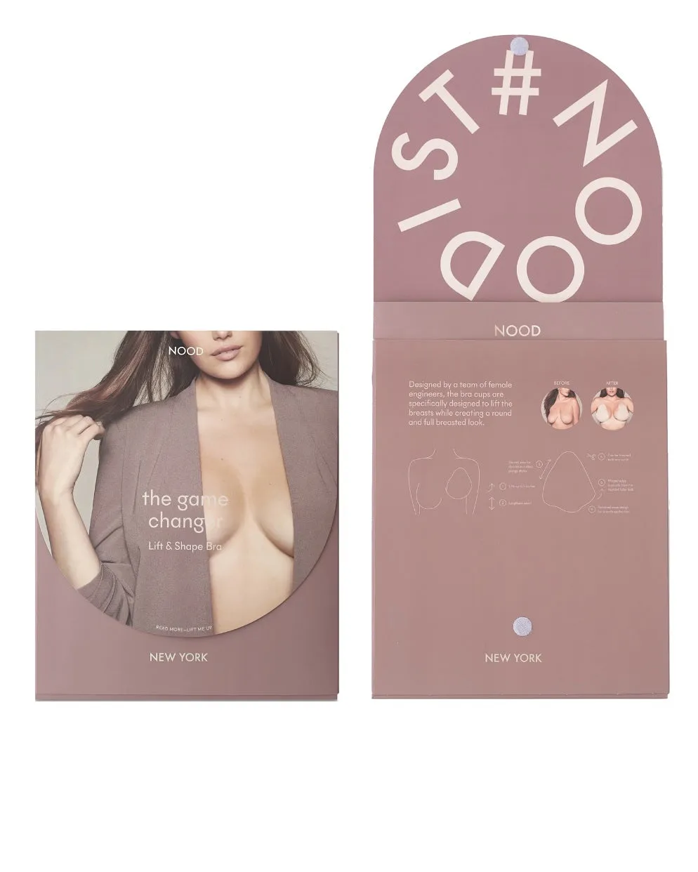 Game Changer Lift and Shape Adhesive Bra 4-pack