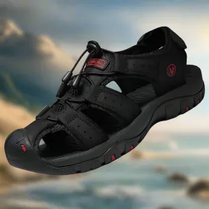 Genuine Leather Men’s Outdoor Sandals
