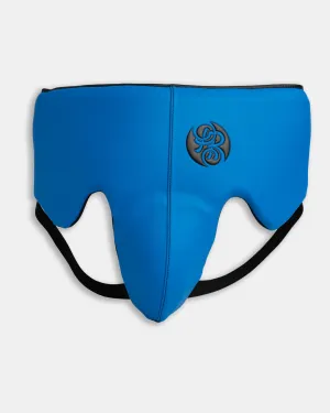 Gladiator Hipguard Groin Protector - Azure Blue (Matte Blue/Black)