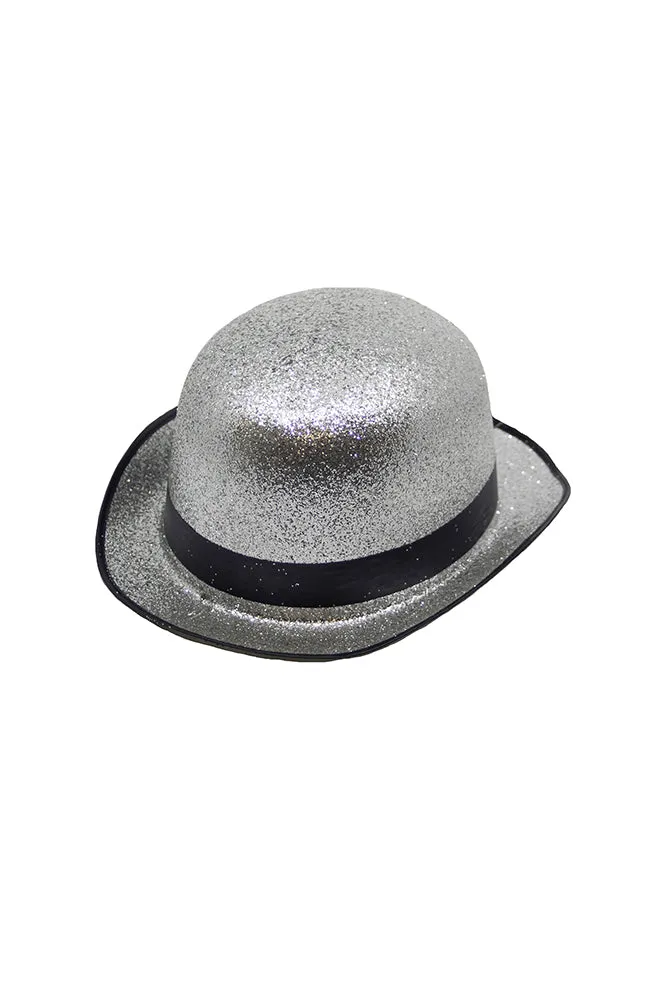 Glitter Derby Hat