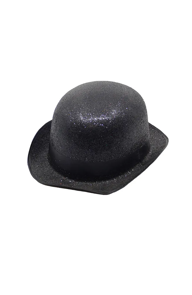 Glitter Derby Hat