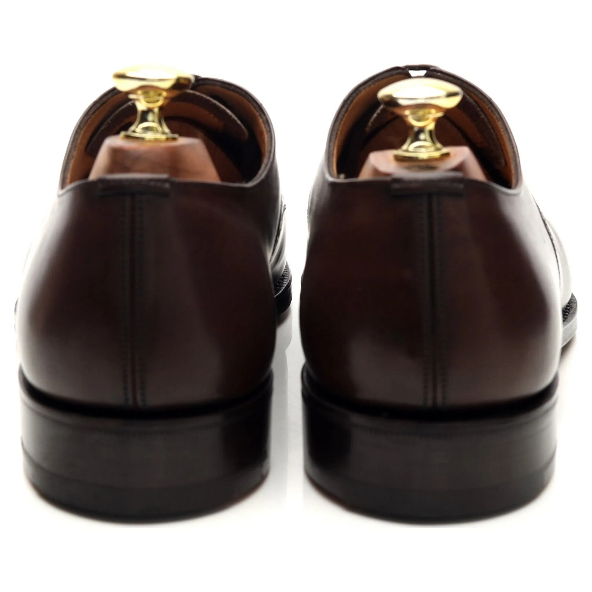 'Granby' Dark Brown Leather Oxford Brogue UK 7 G