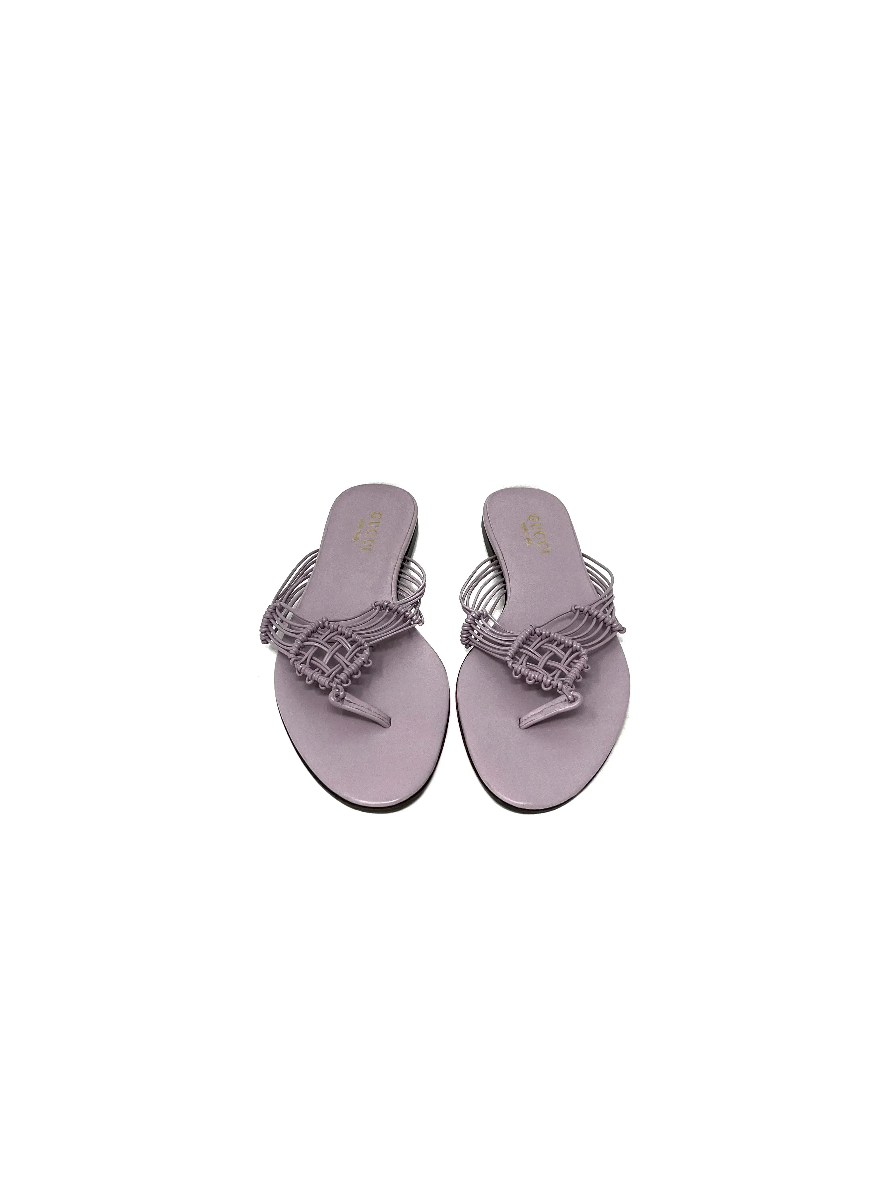 Gucci '02 Lambskin Sandal