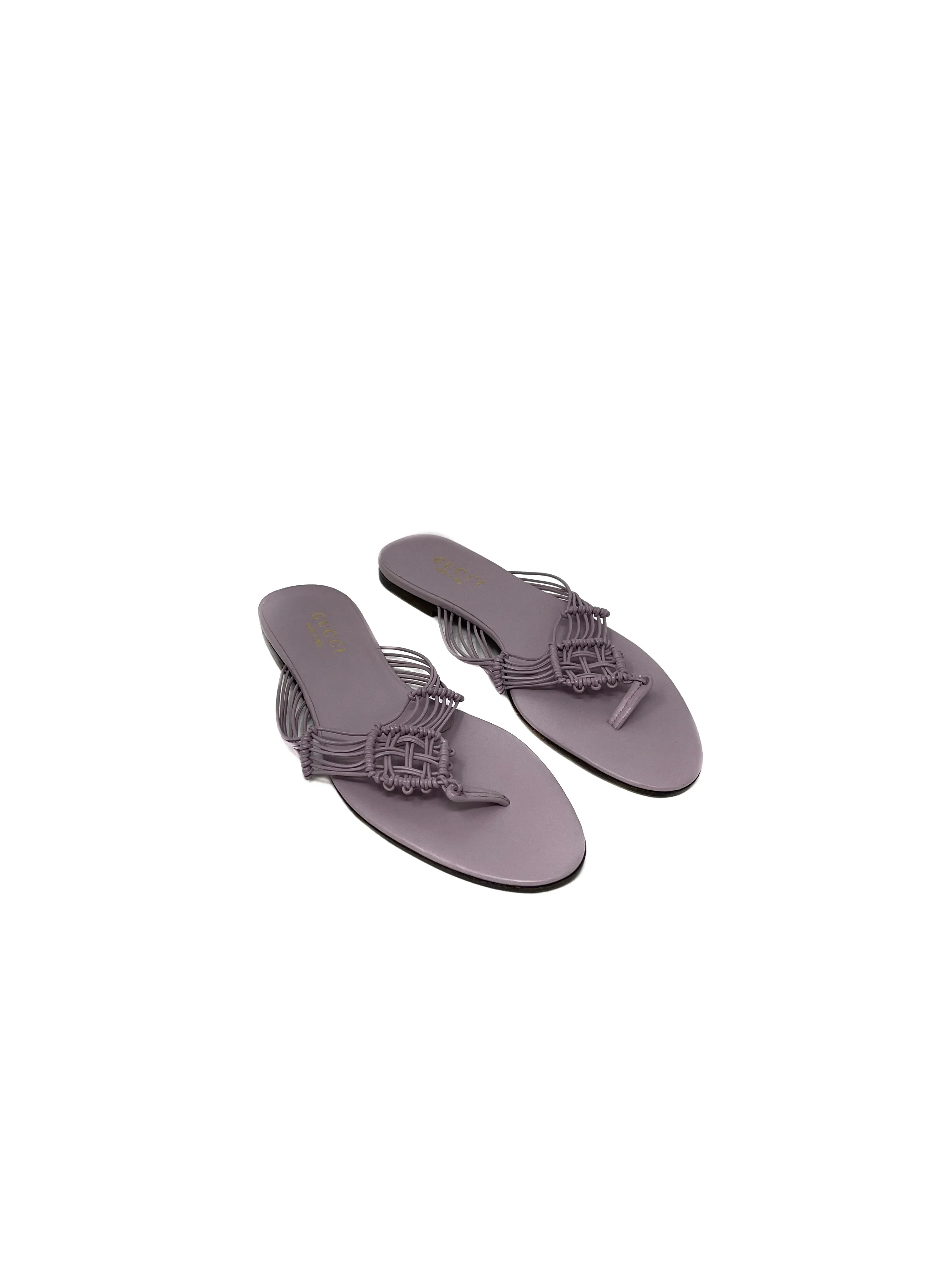 Gucci '02 Lambskin Sandal