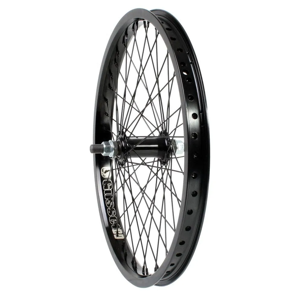 Gusset Black Dog 48H Front Wheel Black