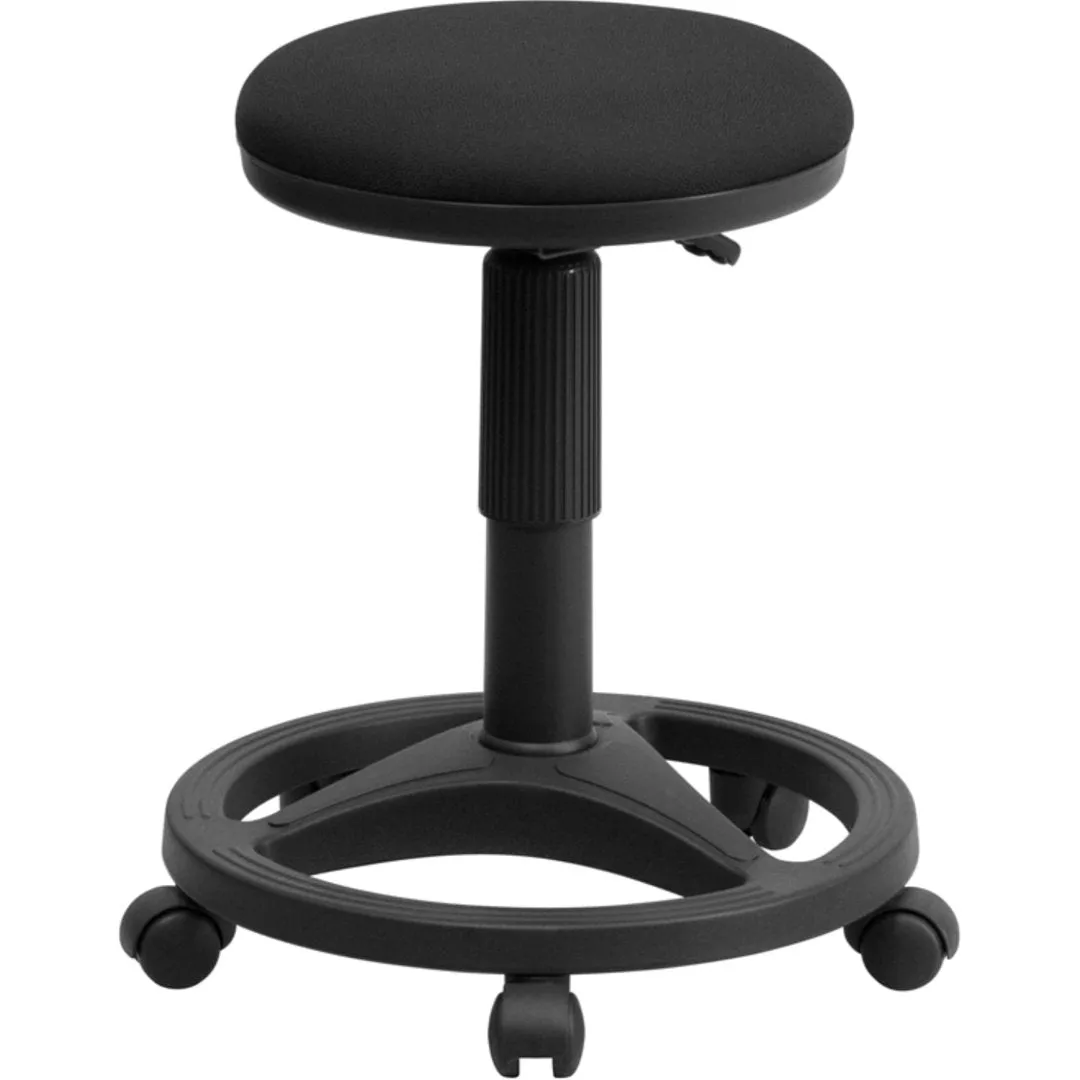 Gutierres Height Adjustable Stool with Footring Alcott Hill®