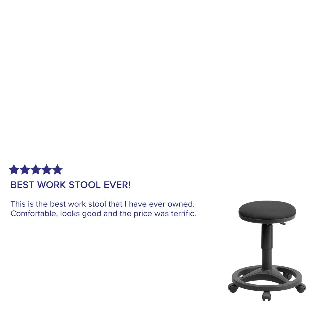Gutierres Height Adjustable Stool with Footring Alcott Hill®