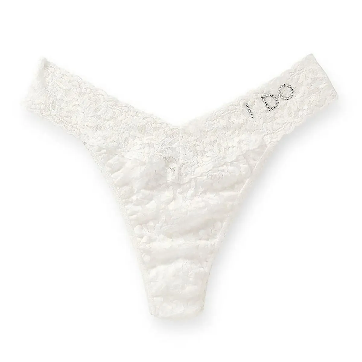Hanky Panky "I DO" Lace Original Rise Thong