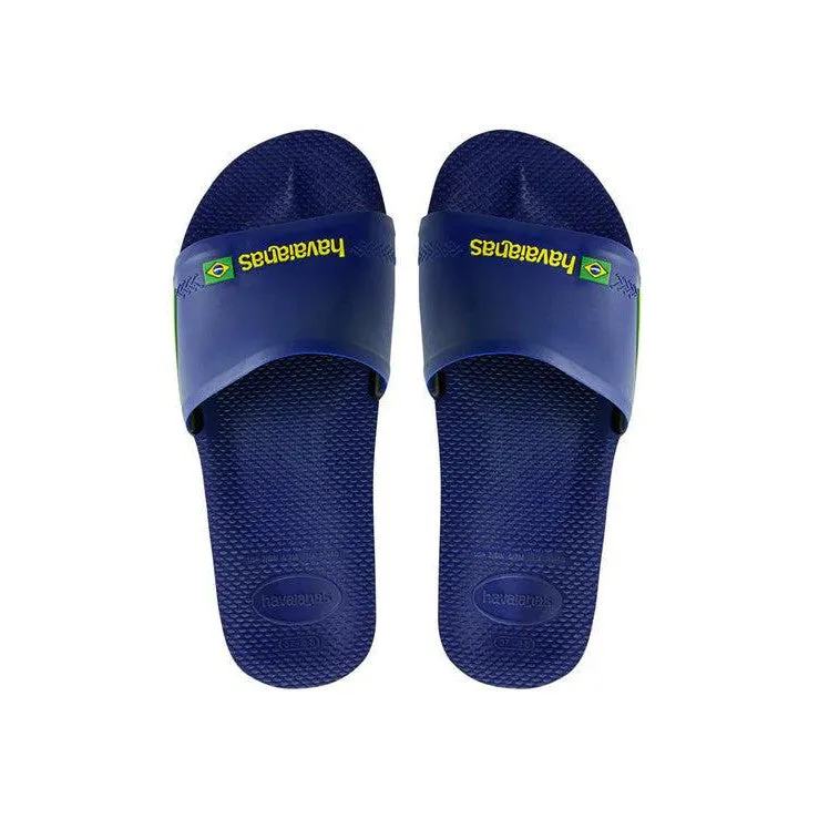 HAV. SLIDE BRASIL NAVY BLUE