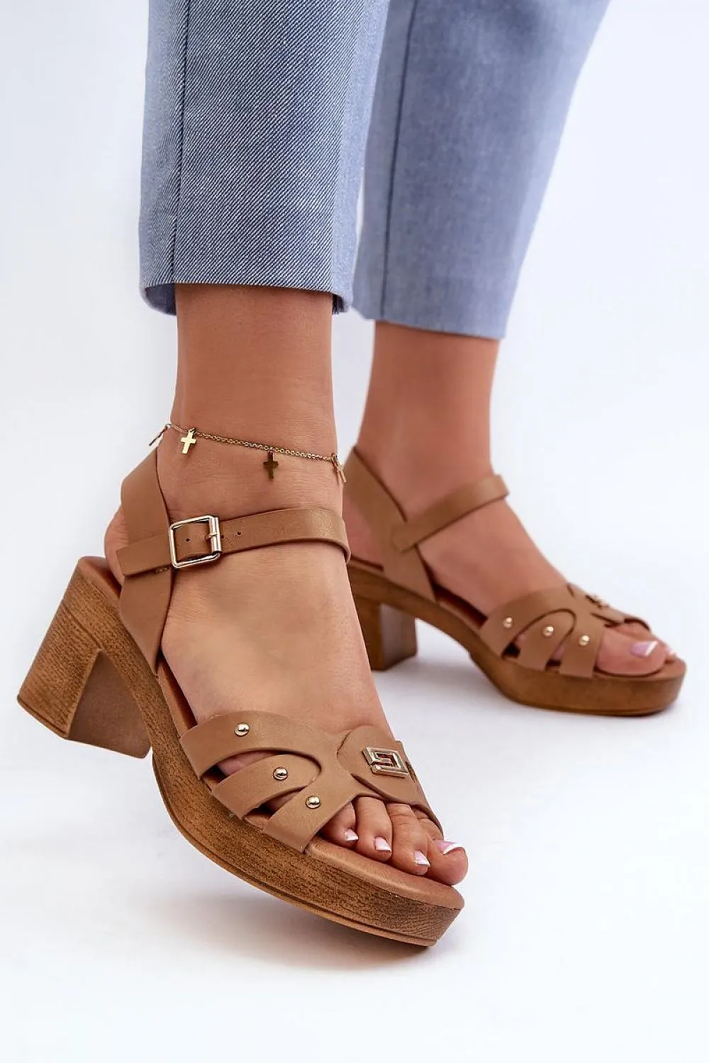 Heel sandals