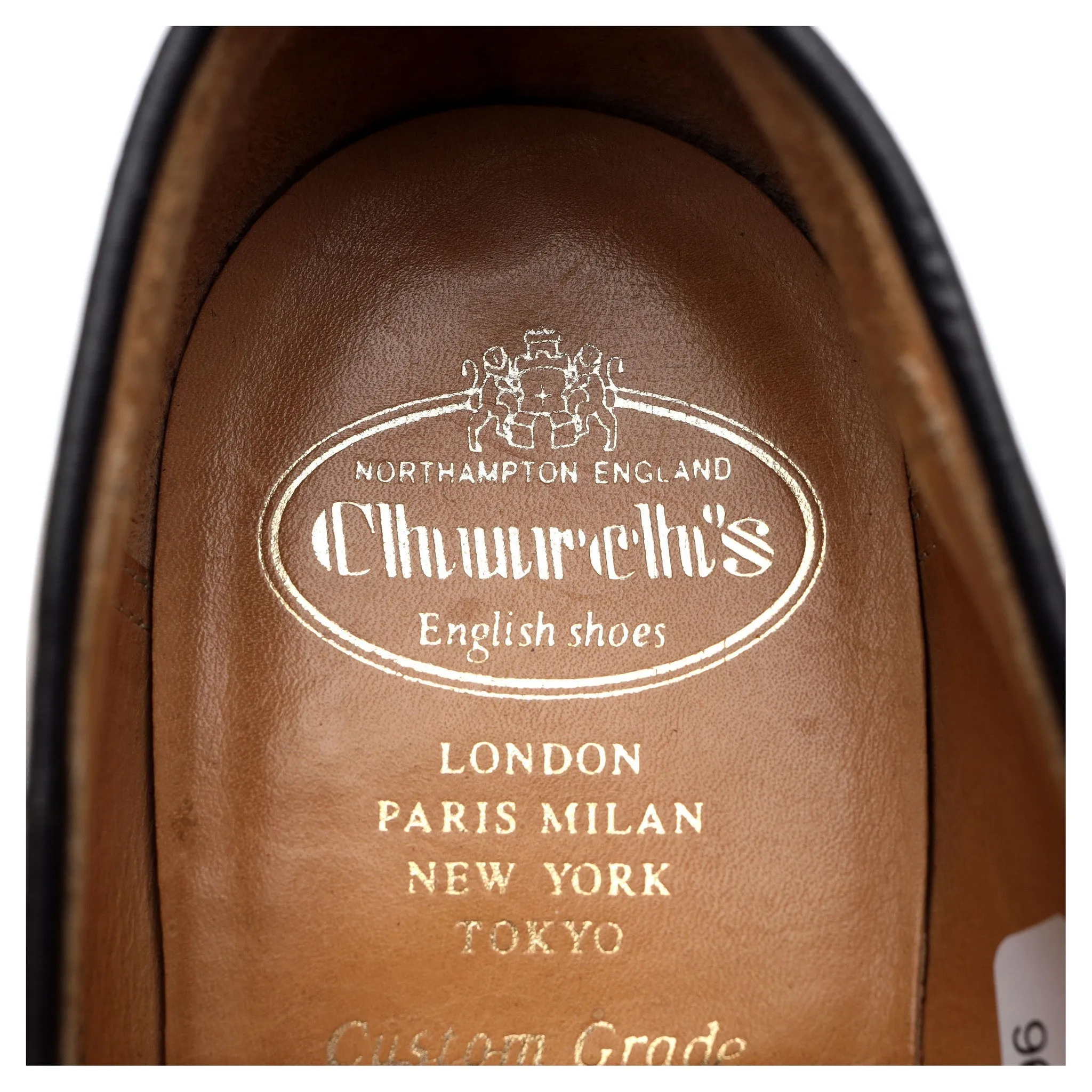 'Hertford 2' Tan Brown Leather Loafers UK 8 F