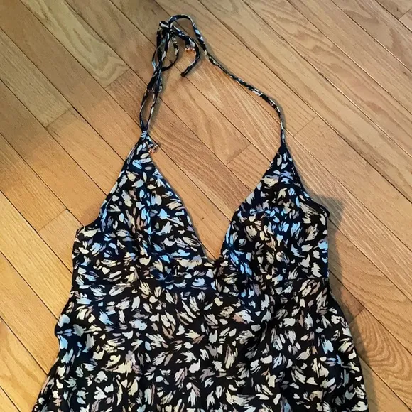 Intimately Free People hang on halter slip dress L