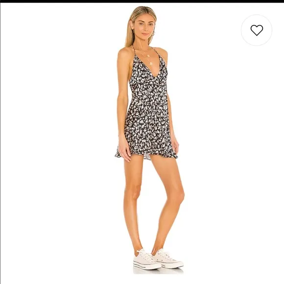 Intimately Free People hang on halter slip dress L