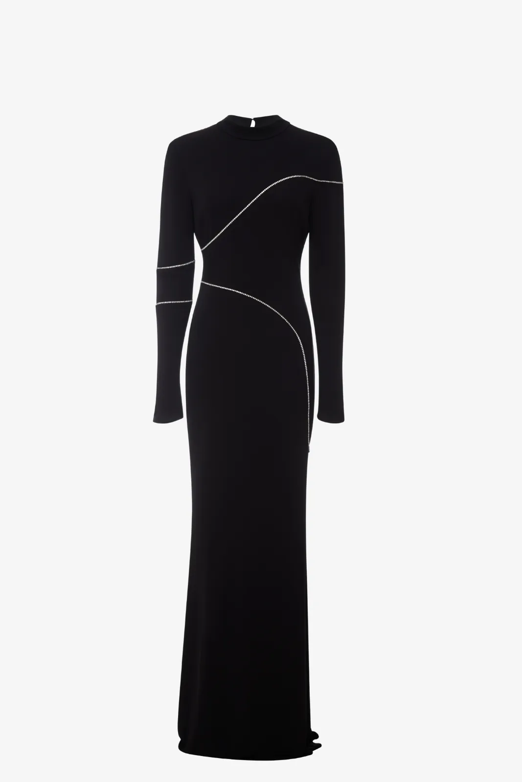 Jersey Backless Gown
