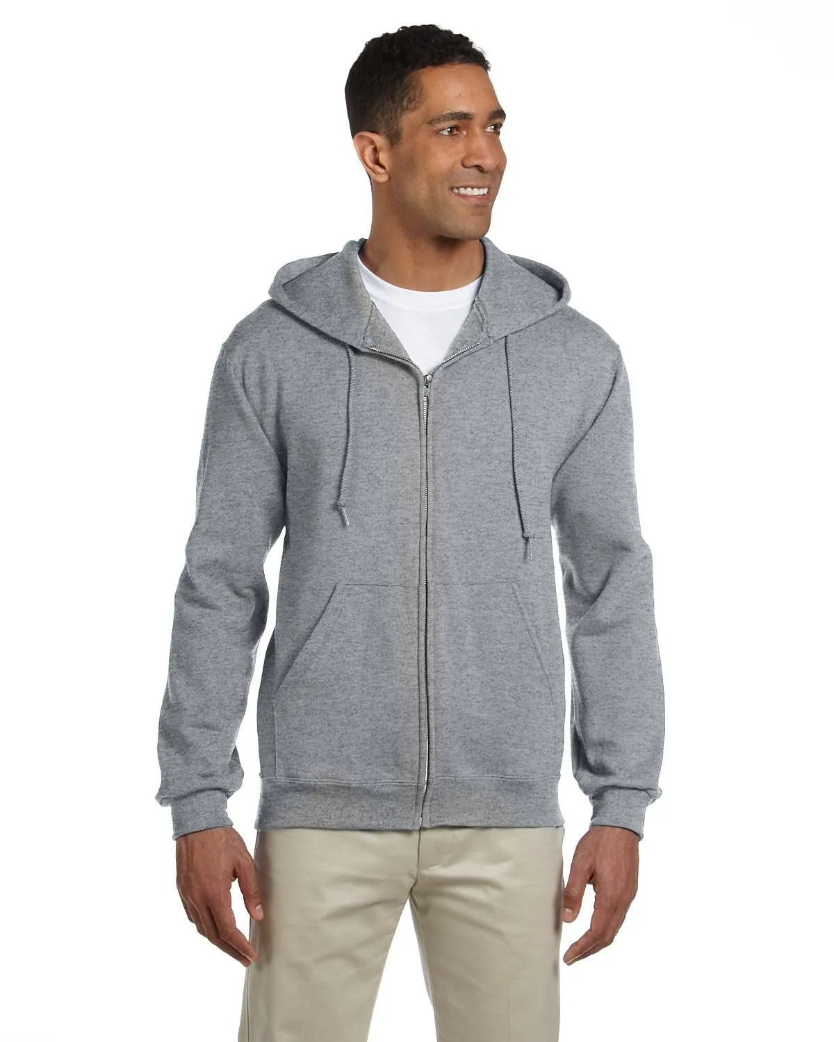Jerzees Super Sweats 50/50 Full-Zip Hoodie