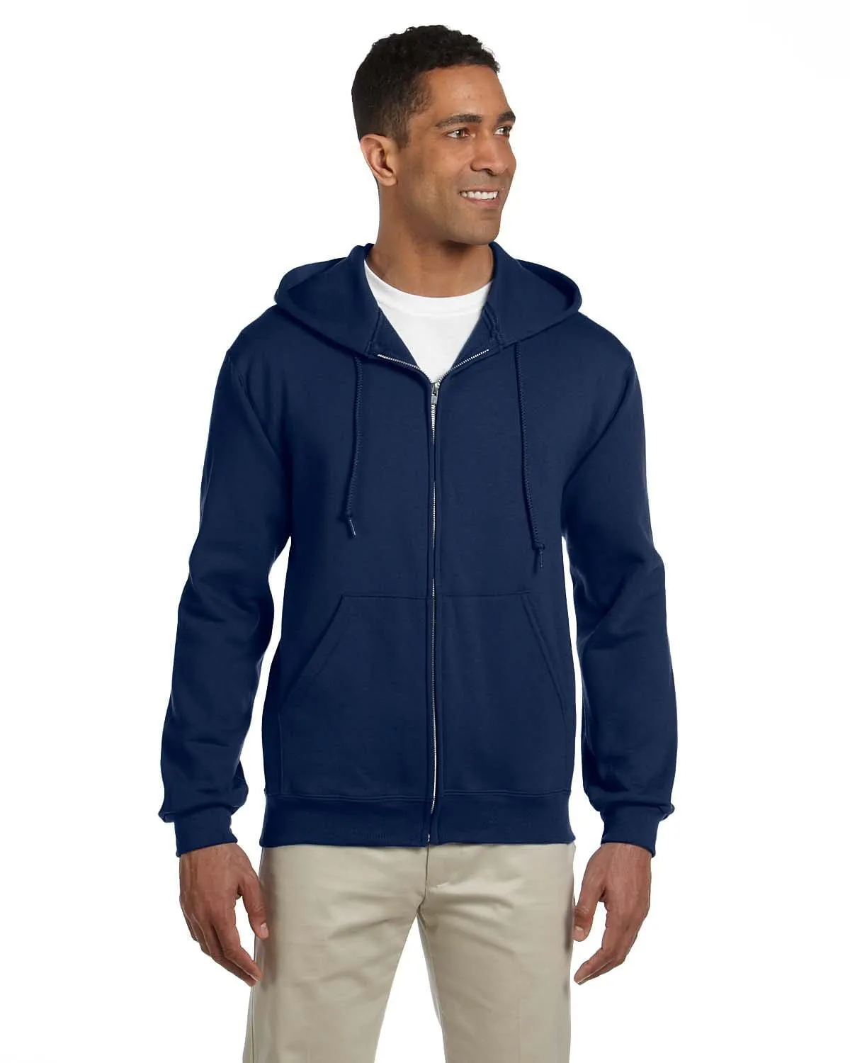 Jerzees Super Sweats 50/50 Full-Zip Hoodie
