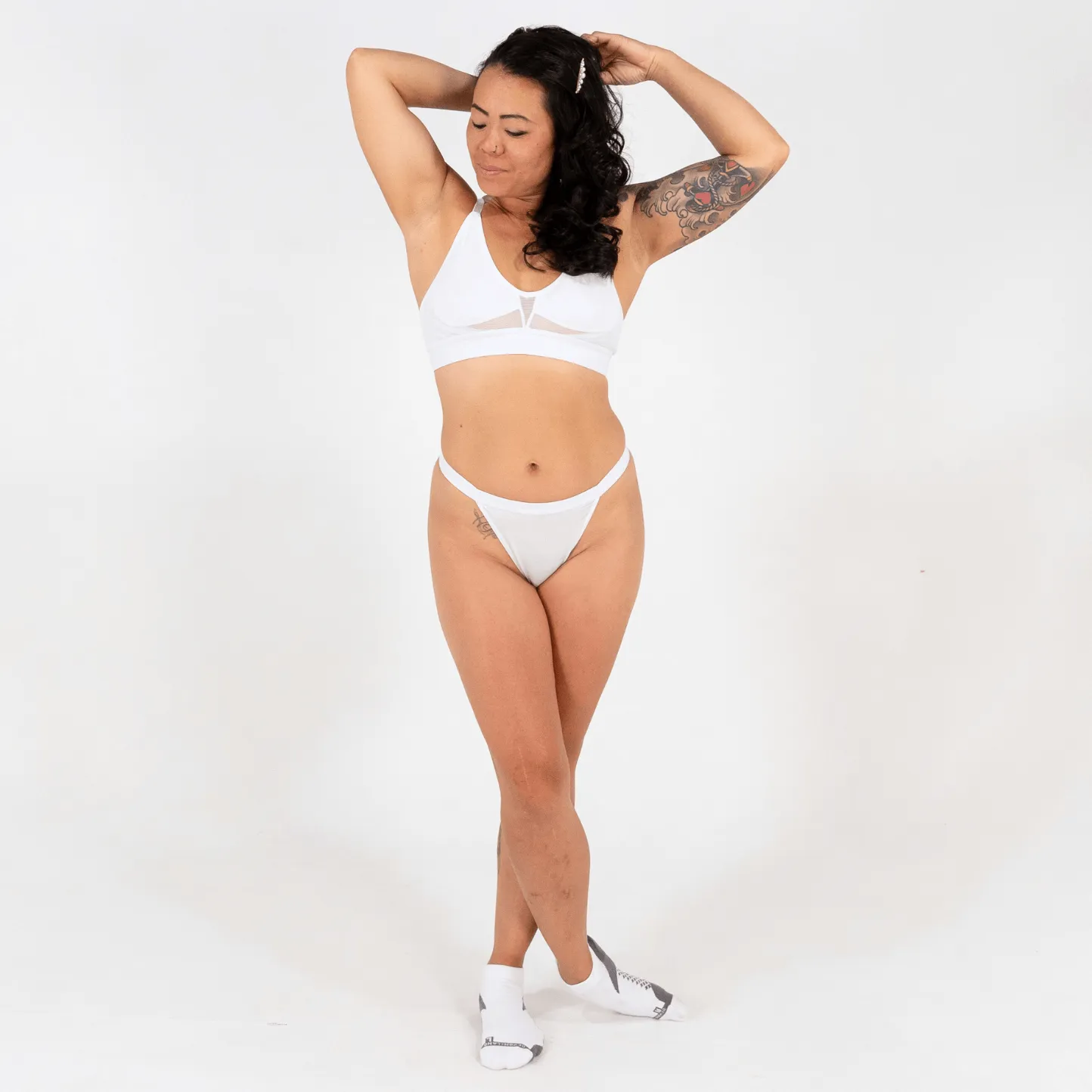Katrina V-Thong - Multi-Packs - Glacier White