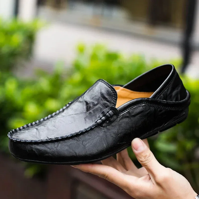 KINGSTON LEATHER LOAFERS