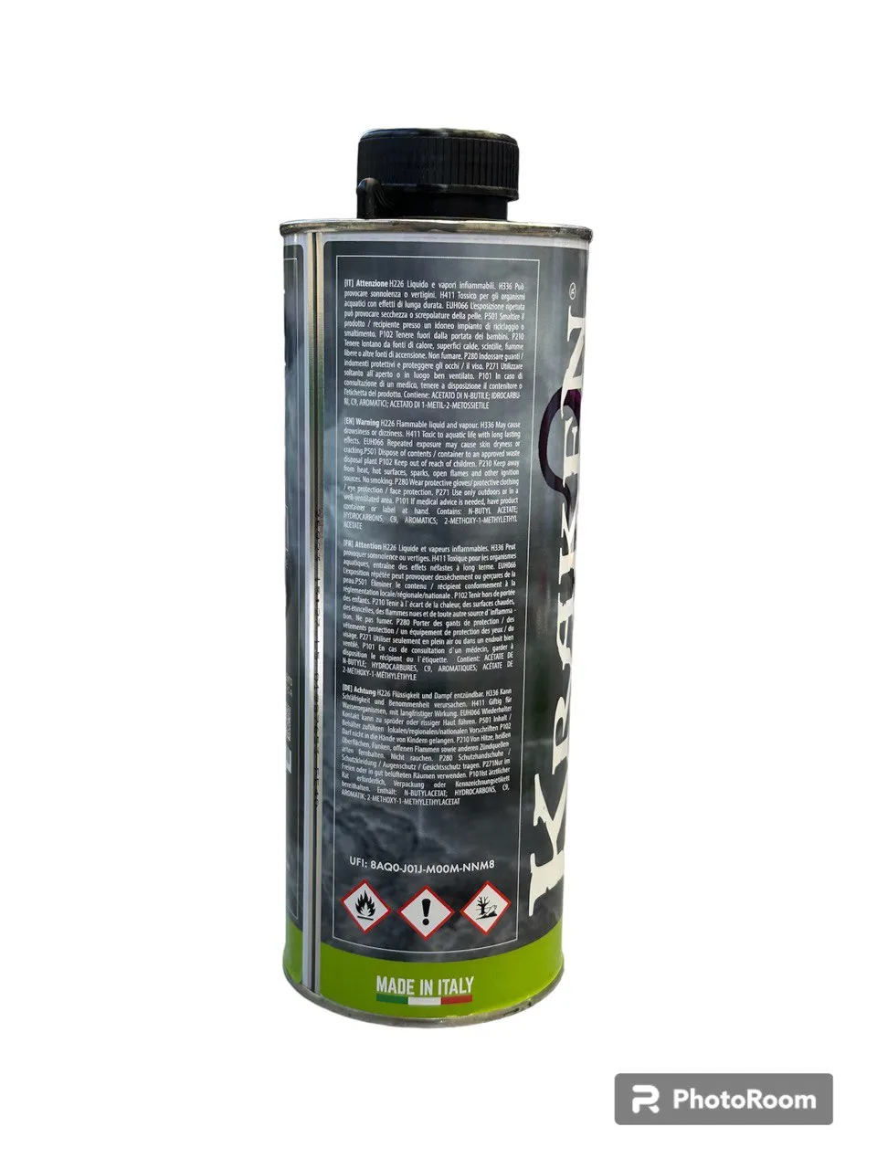 Kit KrakenCoating® BLACK 1L   Catalizzatore