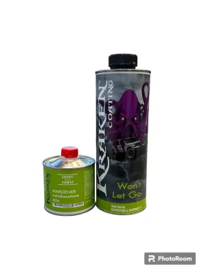 Kit KrakenCoating® BLACK 1L   Catalizzatore