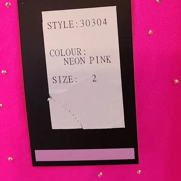 La Femme Pink Backless Dress Style 30304 Size 2