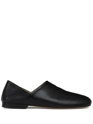 leather slippers