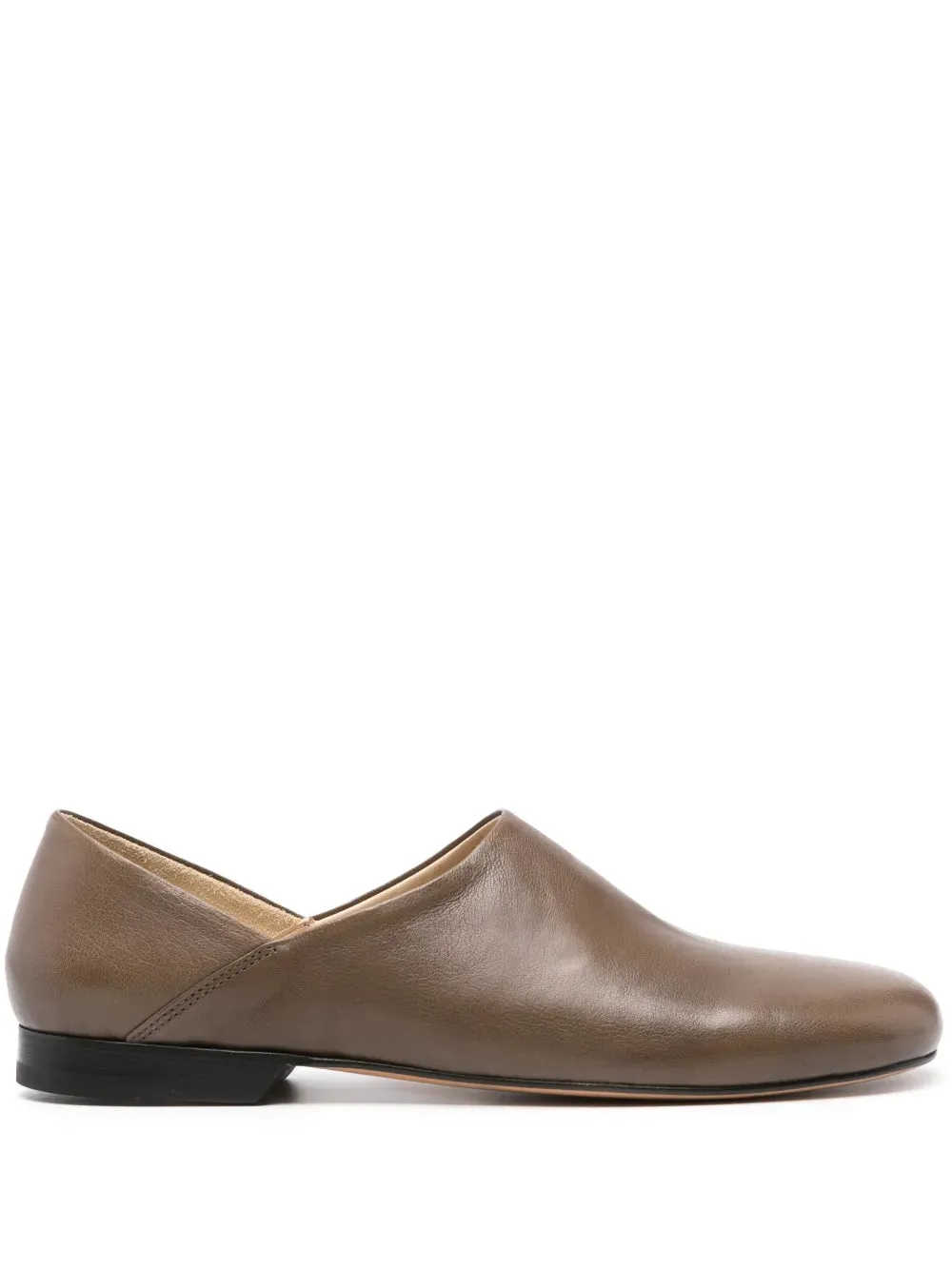 leather slippers
