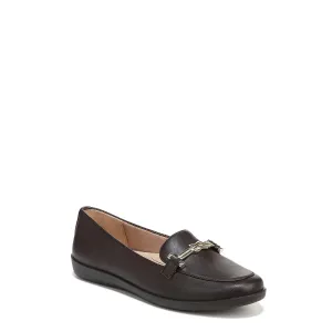 LifeStride Womens Nominate Slip On Loafers Chocolate Dark Chocolate 11 M