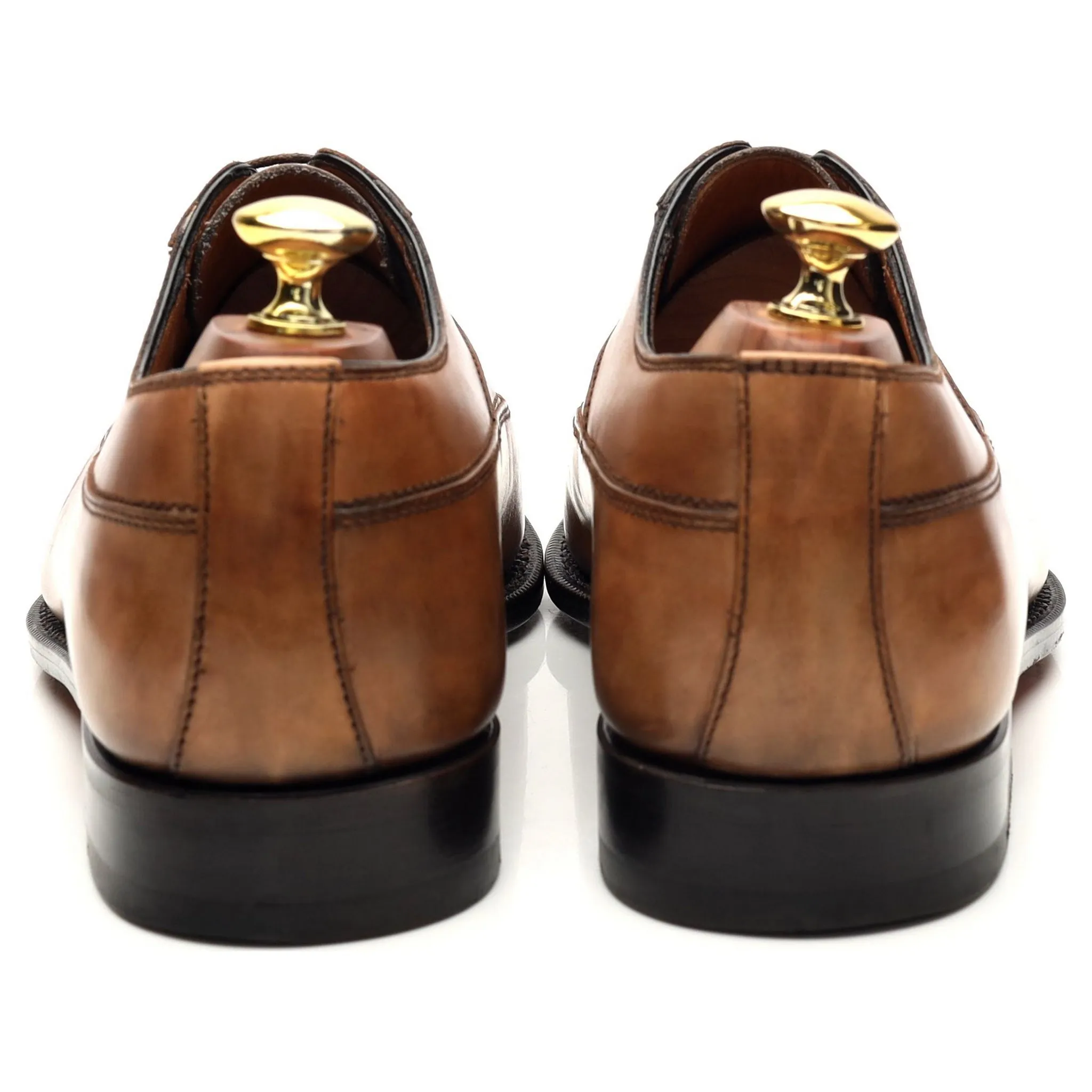 Light Brown Leather Oxford UK 10