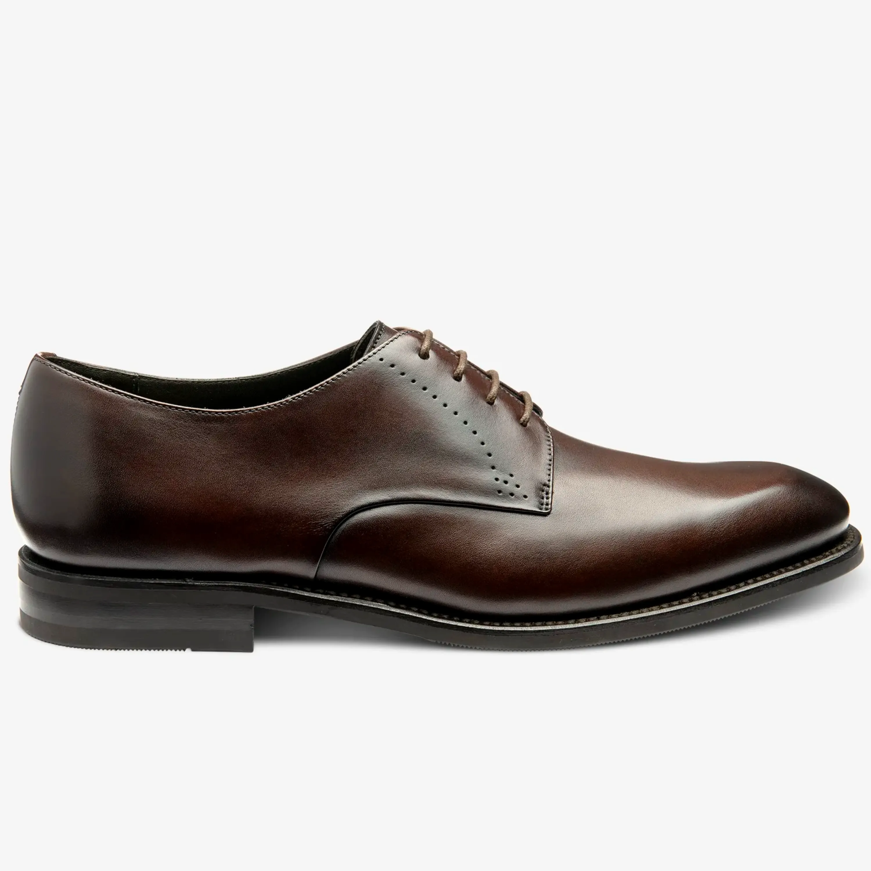 Loake Gosling Leather Brogue - Dark Brown