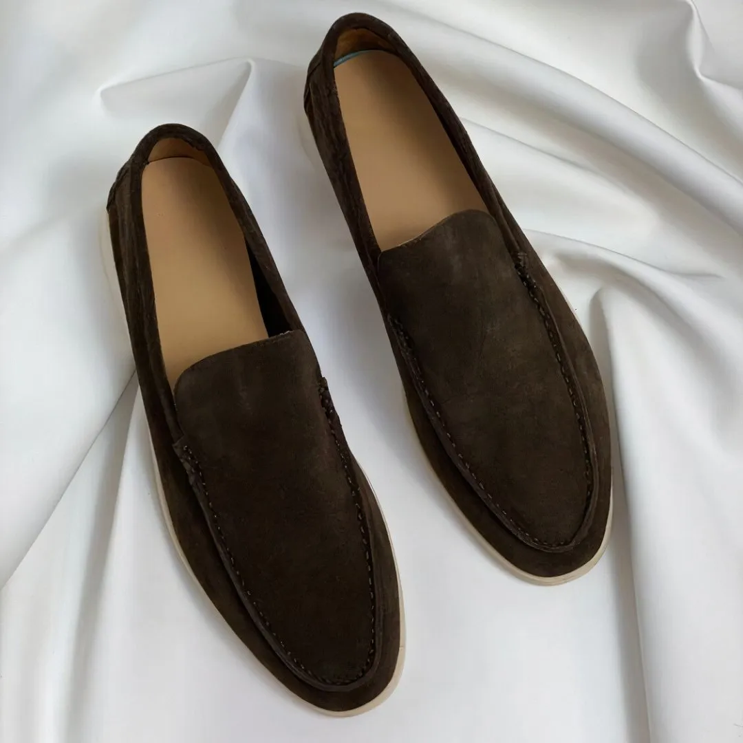LuxLoafers™ - Suede Slip-On Loafers