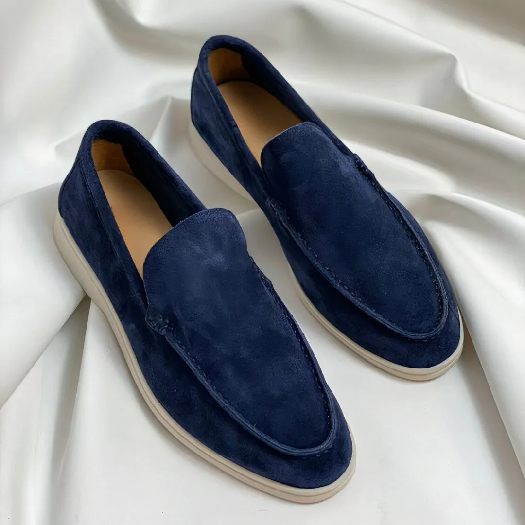 LuxLoafers™ - Suede Slip-On Loafers