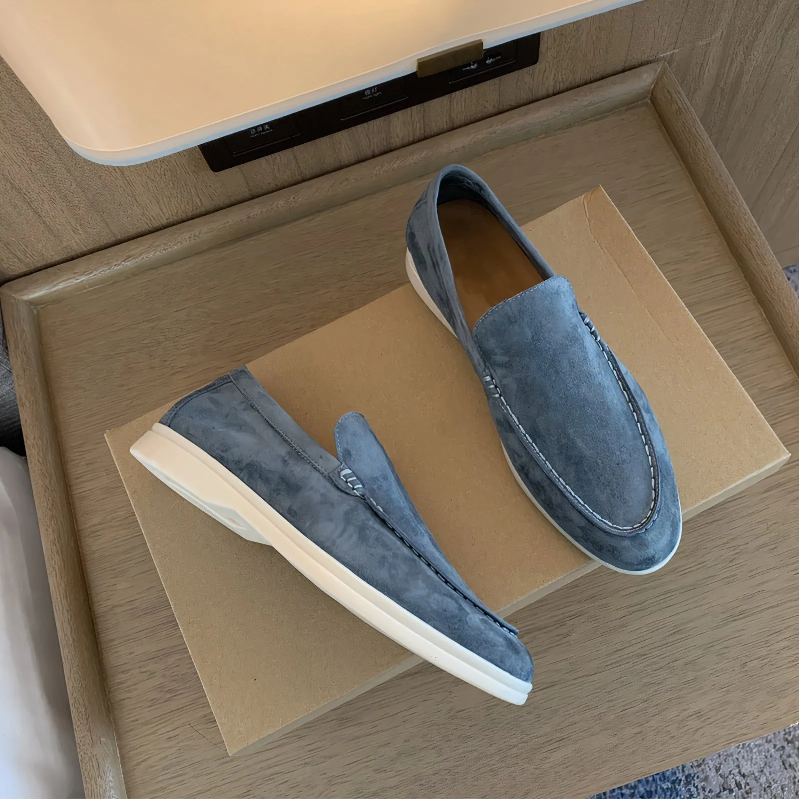LuxLoafers™ - Suede Slip-On Loafers