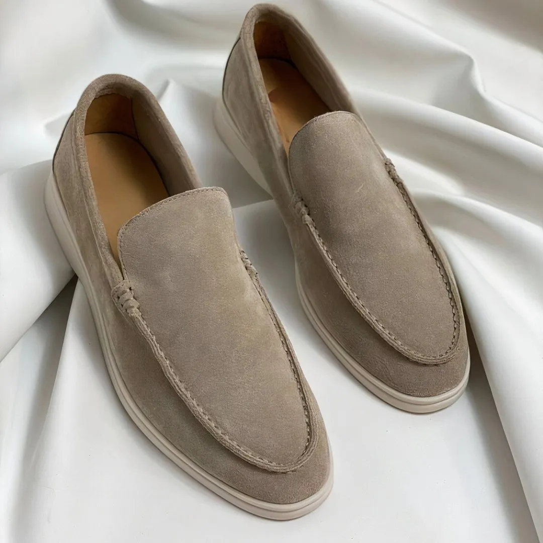 LuxLoafers™ - Suede Slip-On Loafers