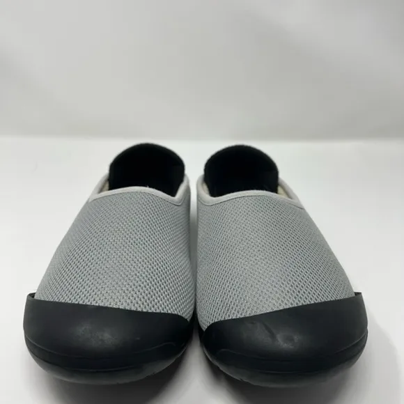 Mahabis Summer Mesh Slippers Indoor/Outdoor Removable Sole in Gya Grey Sz:38/7.5