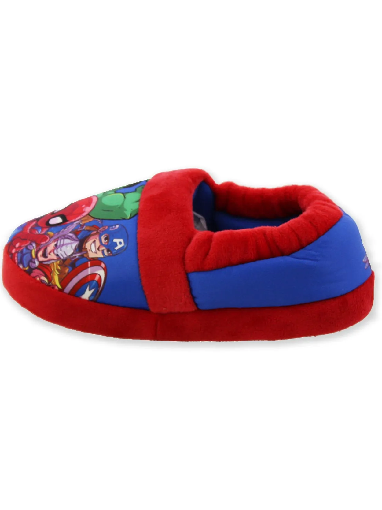 Marvel Super Hero Adventures Avengers Plush A-Line Slippers