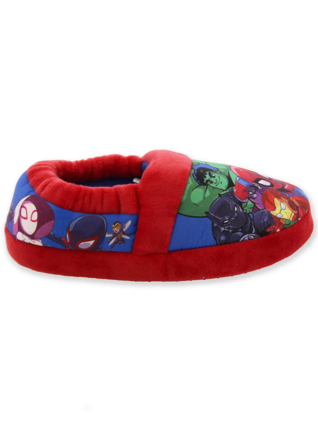 Marvel Super Hero Adventures Avengers Plush A-Line Slippers