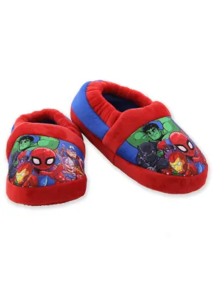 Marvel Super Hero Adventures Avengers Plush A-Line Slippers