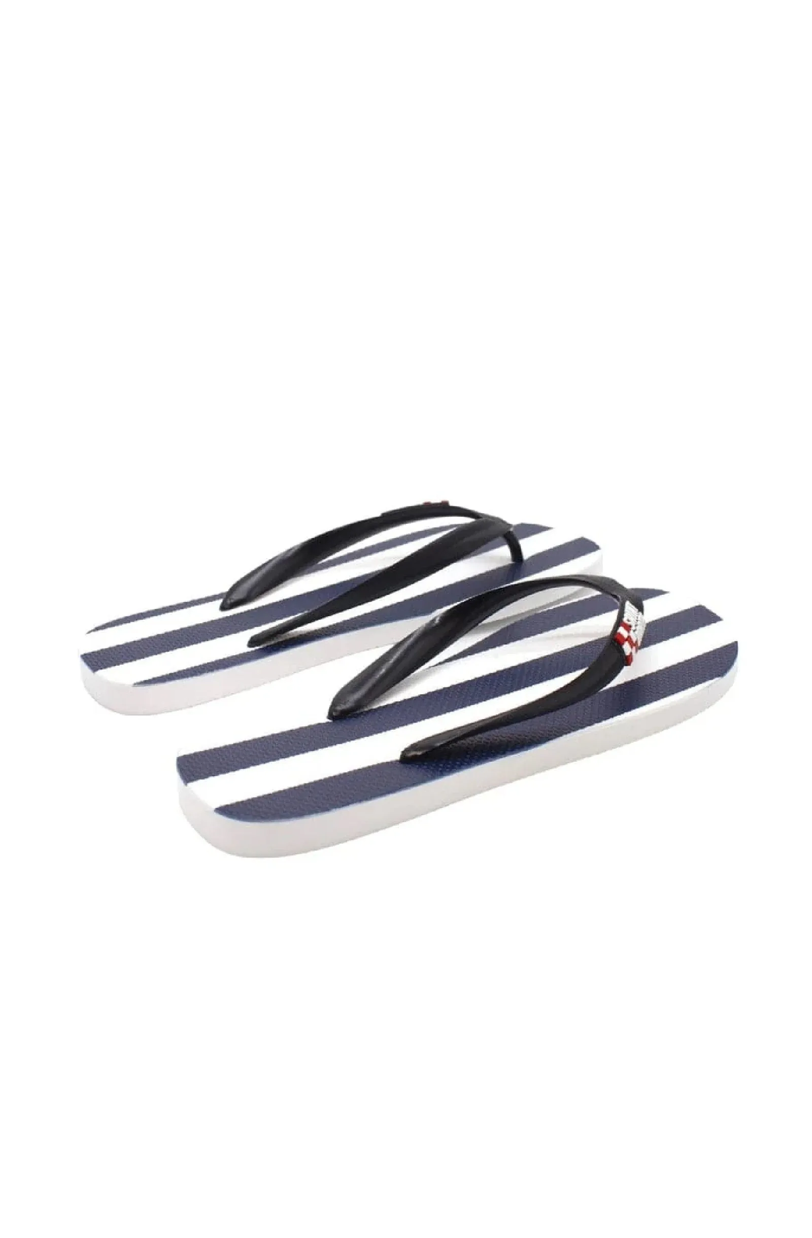 MC2 SAINT BARTH Man Flip Flops Stripes Print Tommy