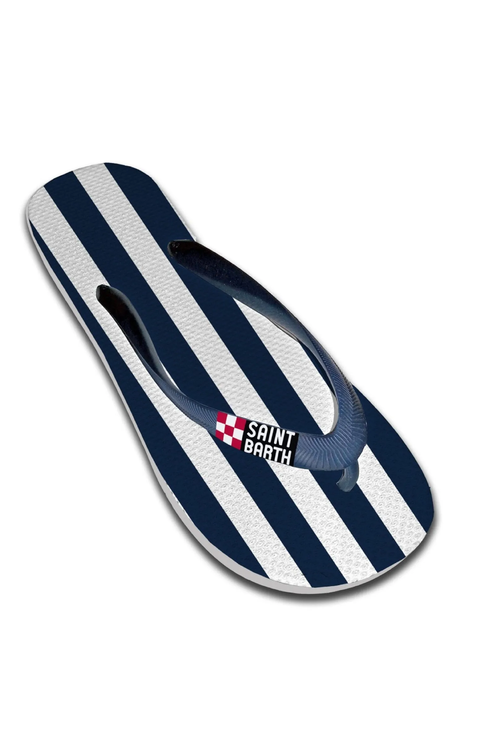 MC2 SAINT BARTH Man Flip Flops Stripes Print Tommy