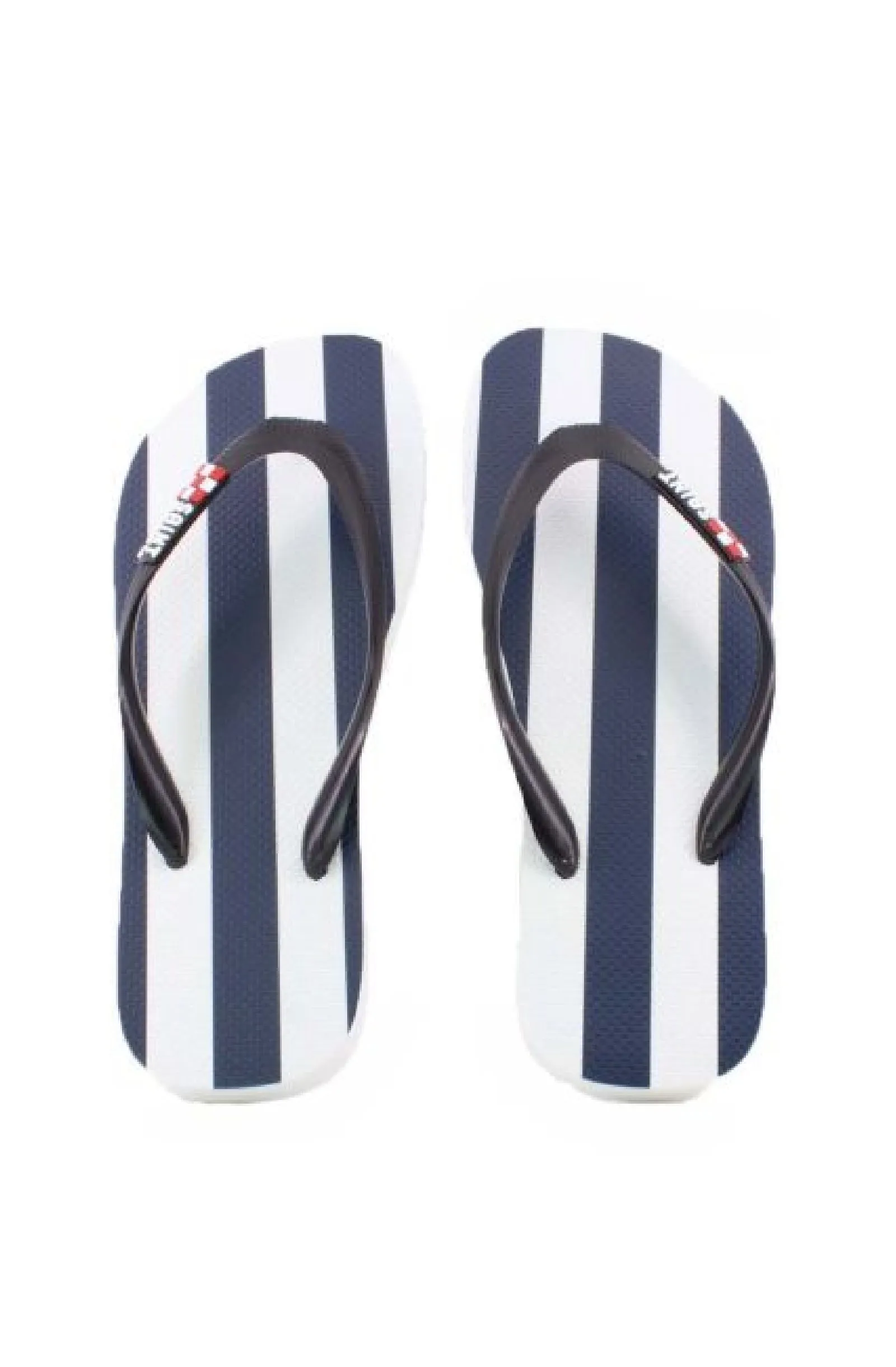 MC2 SAINT BARTH Man Flip Flops Stripes Print Tommy